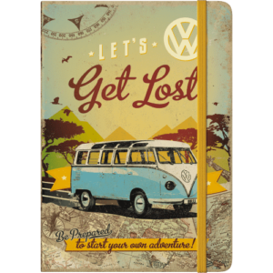 Notizbuch A5 VW Bulli Let's get lost
