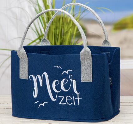 Tasche Filz Meerzeit