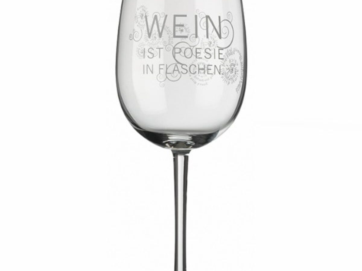 Weinglas Wein ist Poesie in Flaschen 🏖️