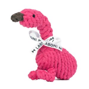 Laboni Hundespielzeug Franzi Flamingo