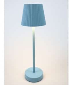 Lampe blau Touch dimmbar
