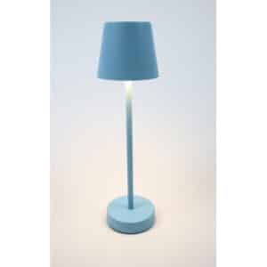 Lampe blau Touch dimmbar