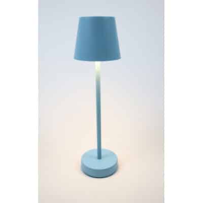 Lampe blau Touch dimmbar