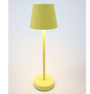 Tischlampe gelb Touch dimmbar