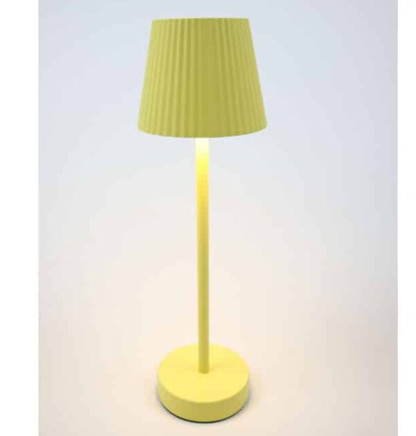 Tischlampe gelb Touch dimmbar