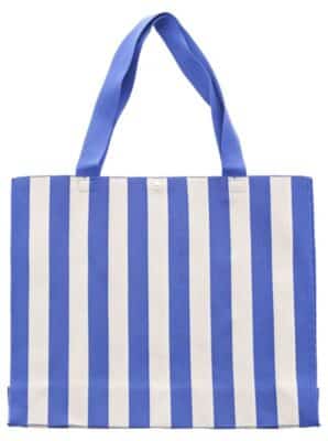 Shopper Soft Streifen Blau