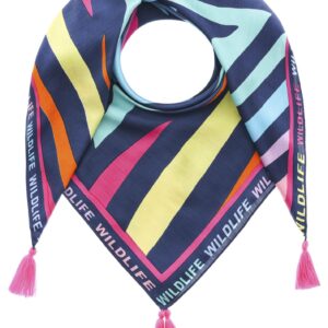 Vierecktuch Buntes Zebra Wildlife