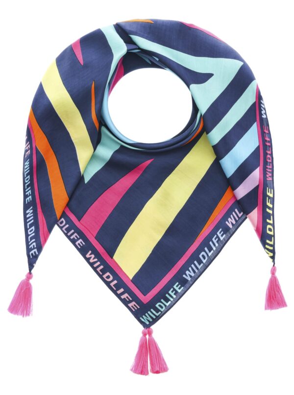 Vierecktuch Buntes Zebra Wildlife
