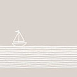 Serviette PPD Schiff Taupe