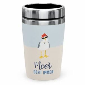 Vergrößerte Ansicht Becher to go 240ml Möwe