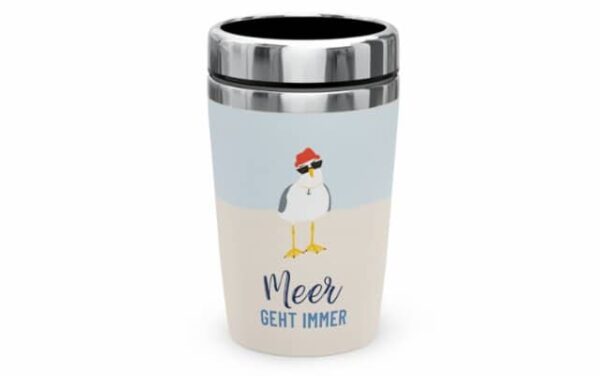 Vergrößerte Ansicht Becher to go 240ml Möwe
