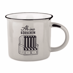 Becher Vintage Maritim Ab ins Körbchen