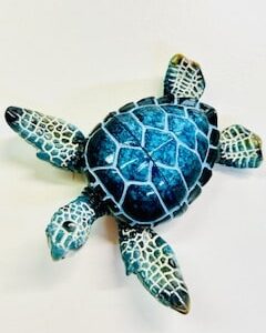 Schildkröte Blau Magnet