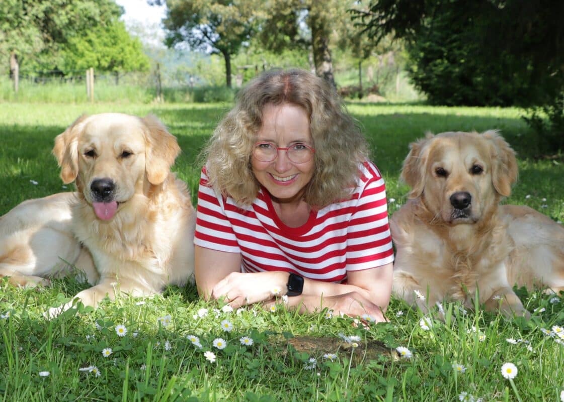 Bild Friederike und Hunde