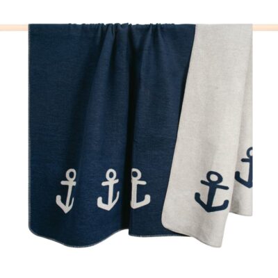 Decke Lever Anker Blau PAD