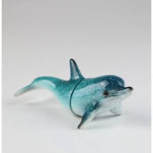 Delphin Blau Magnet