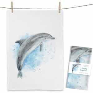 Geschirrtuch Happy Dolphin Delphin