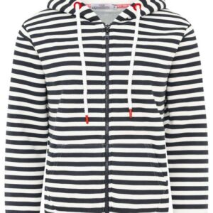 Hoodie-Jacke Moin in der Farbe Navy Zwillingsherz Vordere Ansicht