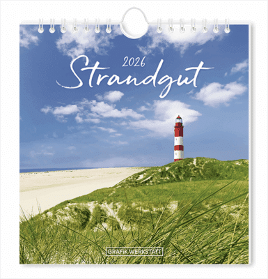 Postkartenkalender 2026 Strandgut