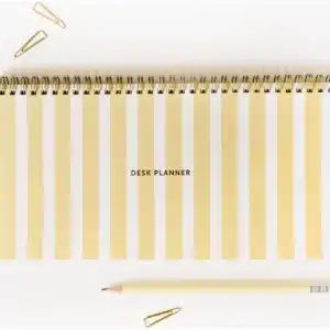A-Journal Desk Planner arrangiert