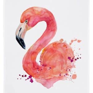 Geschirrtuch Flamingo