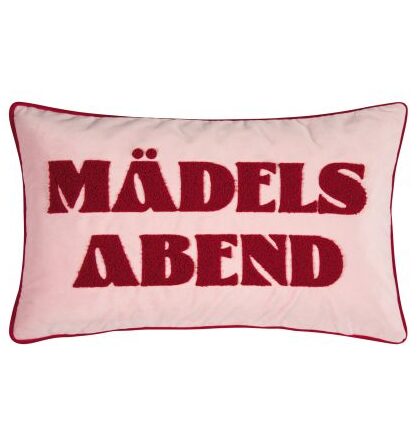 Kissenhülle Mädelsabend Pad 30 x 50 cm
