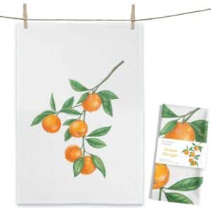 MALUU-Geschirrtuch-Golden-Oranges