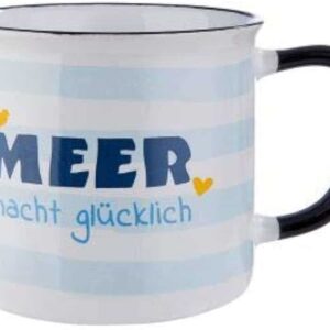 Tasse Meer macht glücklich