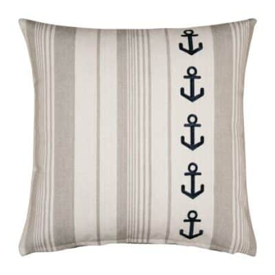 Kissenhülle Marina Beige Anker pad