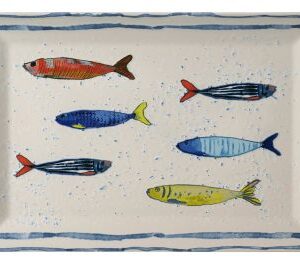 Servierplatte Maro maritim 30x20 cm