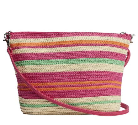 Shoulder bag Celine, red/orange