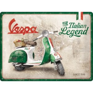 Blechschild Vespa