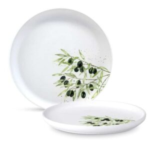 Olives Matte Plate 21