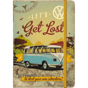 Notizbuch A5 VW Bulli Let's get lost