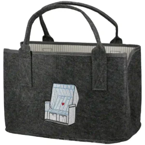 Tasche rechteckig „Strandkorb“