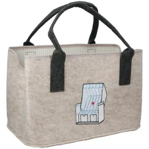 Tasche rechteckig „Strandkorb“