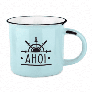Vintage Becher Ahoi