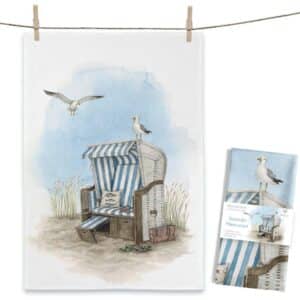 Geschirrtuch Seaside Memories Strandkorb