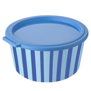 Schale 2,2l mit Deckel, NORA BOX 2,2l STRIPES